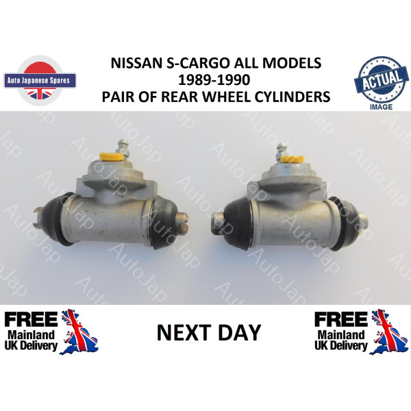 NISSAN S CARGO PAIR OF REAR WHEEL CYLINDERS 
