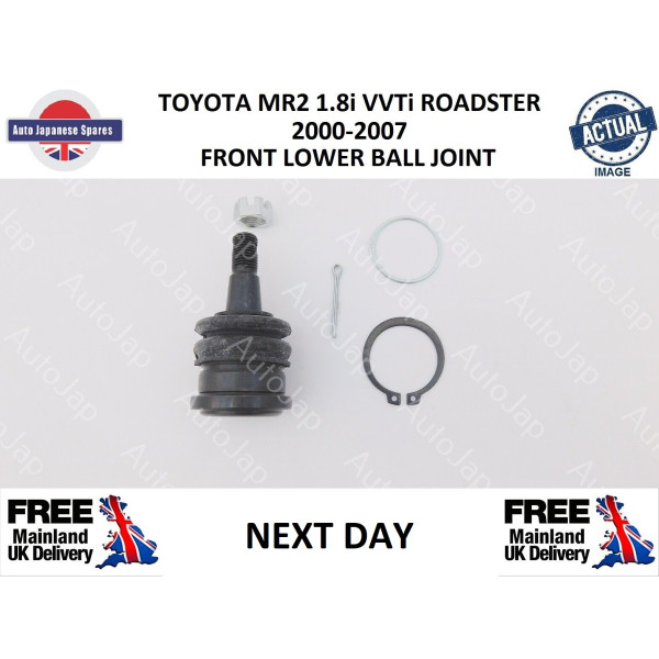 TOYOTA MR2 1.8 VVT-I ROADSTER ZZW30 00-07 FRONT LOWER BALL JOINT 